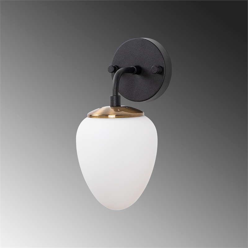 ASIR Opviq Ns - 10680 Black, Antique, Cream Wall Lamp