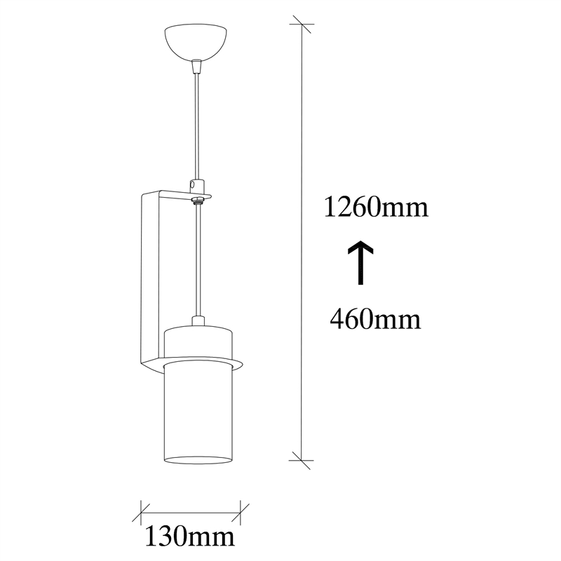 ASIR Opviq Spot - 2901 Black Chandelier
