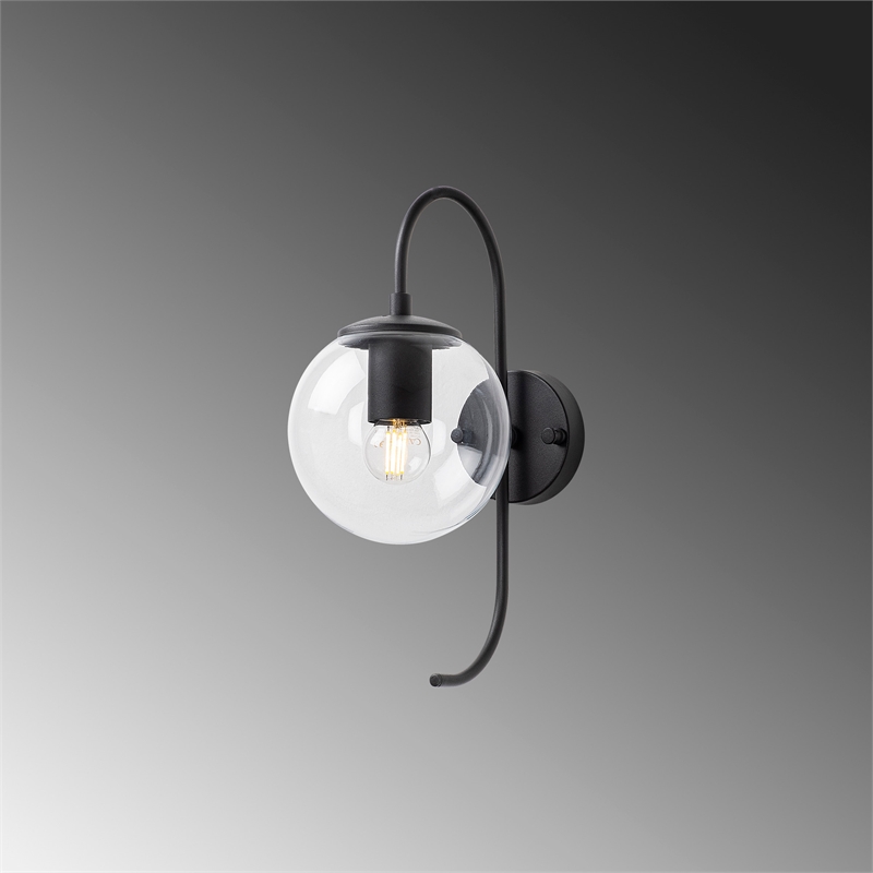 ASIR Opviq Jewel - 10550 Black Wall Lamp