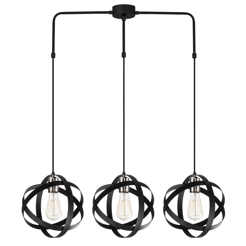 ASIR Opviq Gezegen - 6256 Black Chandelier