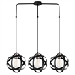 ASIR Opviq Gezegen - 6256 Black Chandelier
