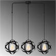 ASIR Opviq Gezegen - 6256 Black Chandelier