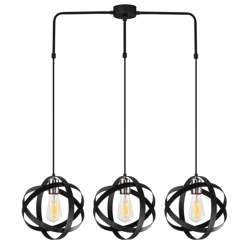 ASIR Opviq Gezegen - 6256 Black Chandelier