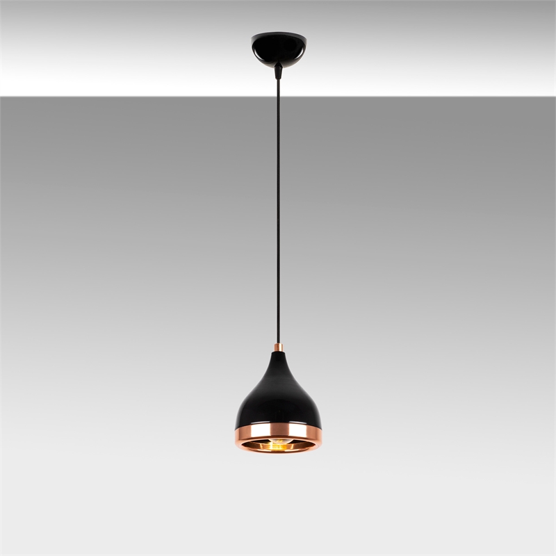 ASIR Opviq Yildo - 7000 Black, Copper Chandelier