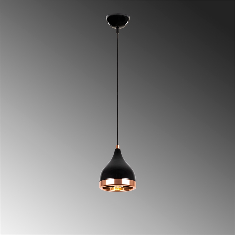 ASIR Opviq Yildo - 7000 Black, Copper Chandelier