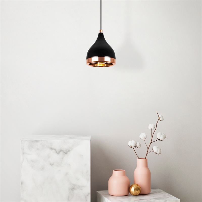 ASIR Opviq Yildo - 7000 Black, Copper Chandelier