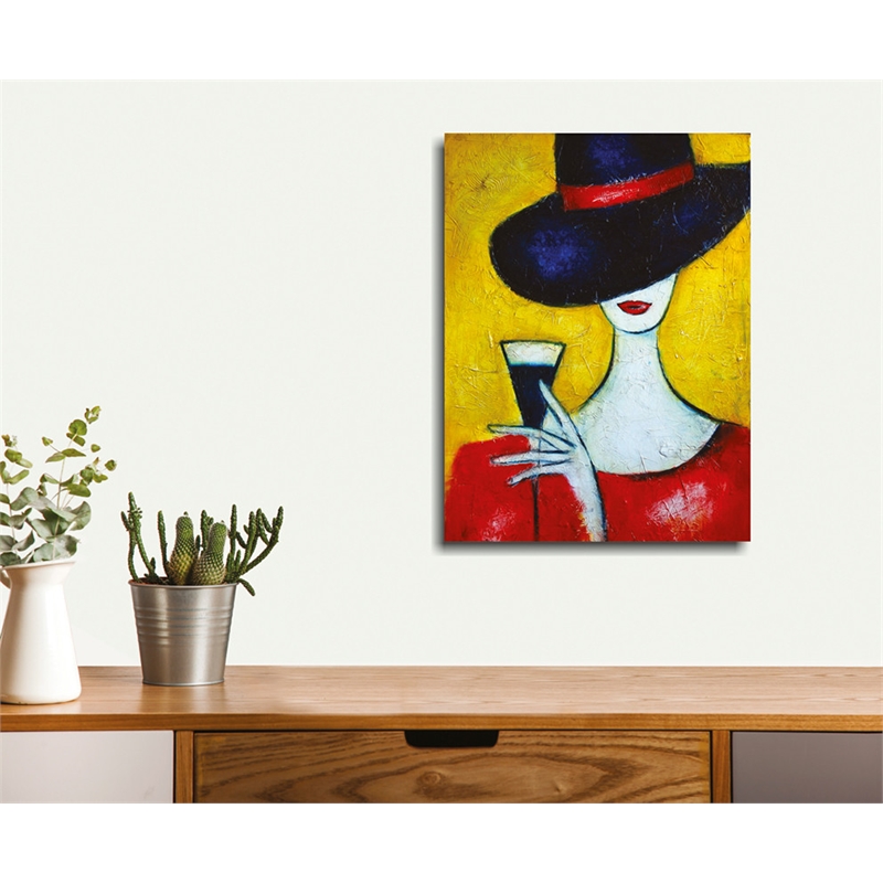 ASIR Wallity DC134 Multicolor Decorative Canvas Painting