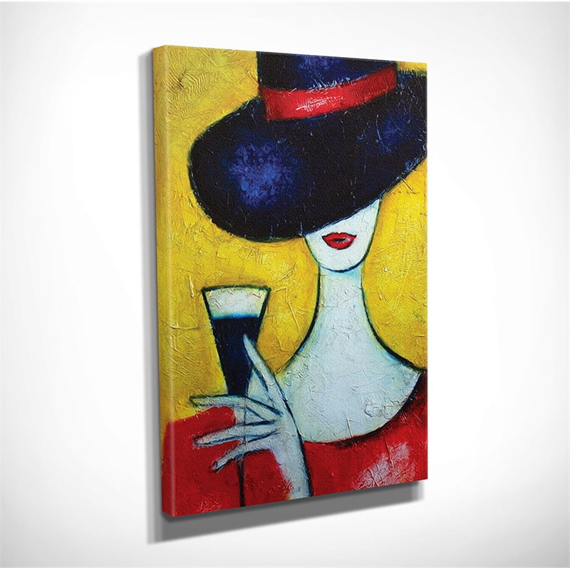ASIR Wallity DC134 Multicolor Decorative Canvas Painting