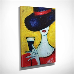 ASIR Wallity DC134 Multicolor Decorative Canvas Painting