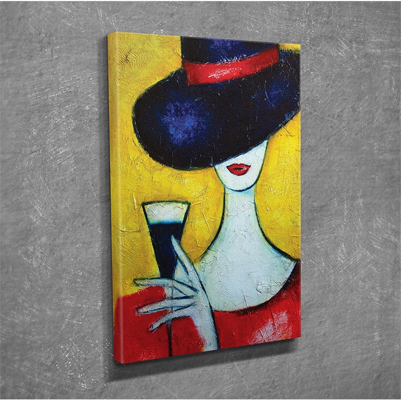 ASIR Wallity DC134 Multicolor Decorative Canvas Painting