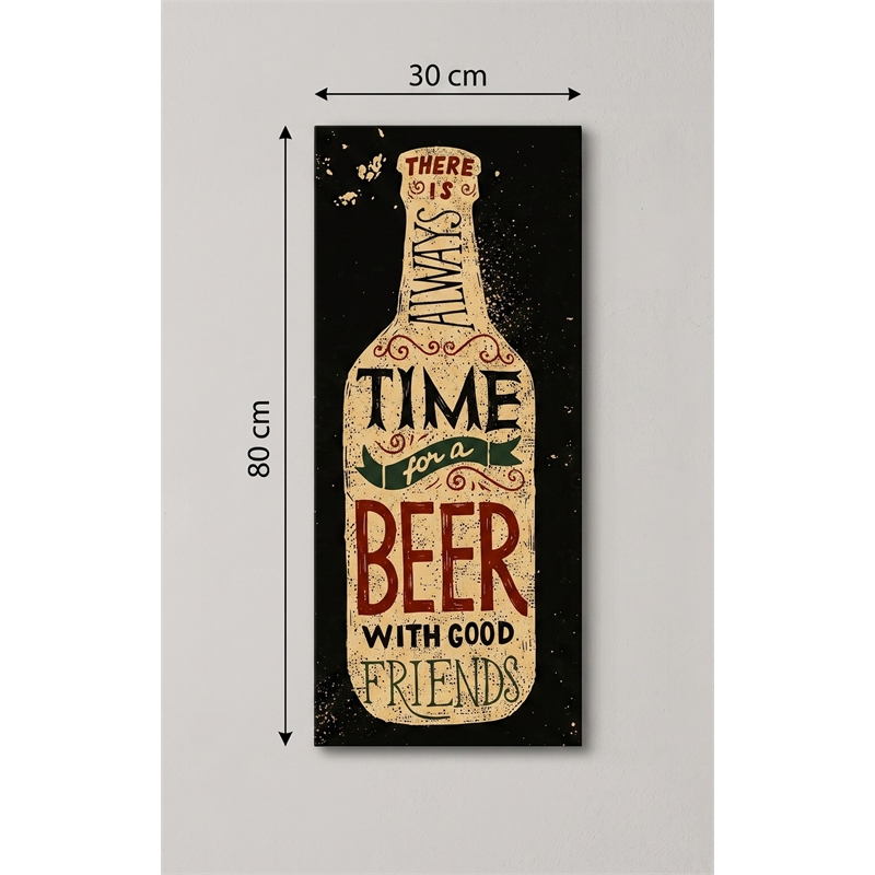 ASIR Wallity PC308 Multicolor Decorative Canvas Painting