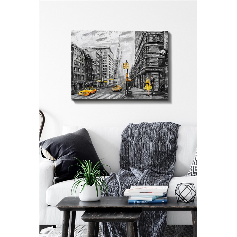 ASIR Wallity Kanvas Tablo Multicolor Decorative Canvas Painting