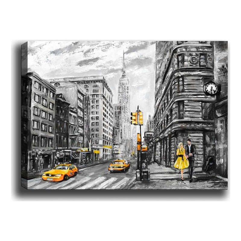 ASIR Wallity Kanvas Tablo Multicolor Decorative Canvas Painting