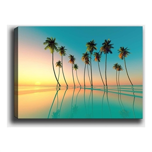 ASIR Wallity 20471731970100 Multicolor Decorative Canvas Painting
