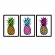 ASIR Wallity 3PSCT-10 Multicolor Decorative Framed MDF Painting