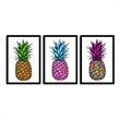 ASIR Wallity 3PSCT-10 Multicolor Decorative Framed MDF Painting