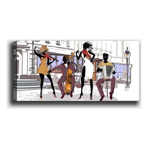 ASIR Wallity YTY6794671573080 Multicolor Decorative Canvas Painting
