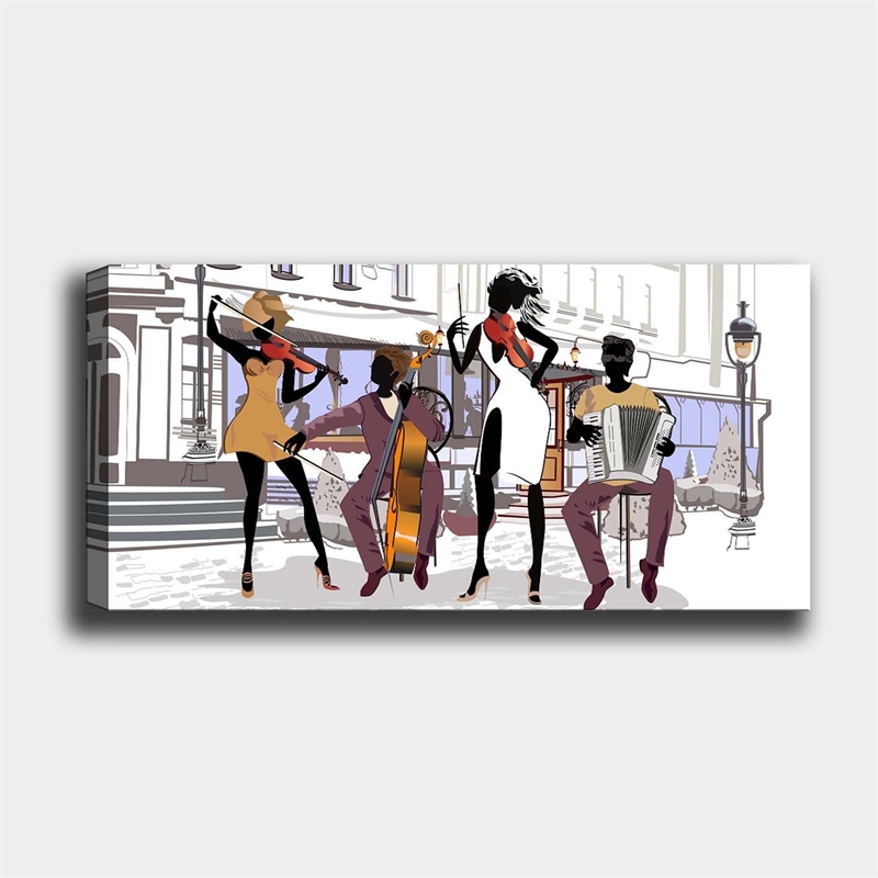 ASIR Wallity YTY6794671573080 Multicolor Decorative Canvas Painting