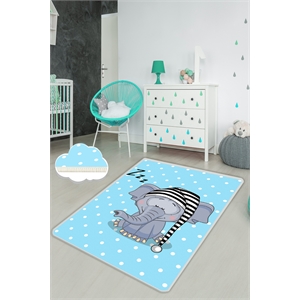 ASIR Conceptum Hypnose Elephant Sleep Multicolor Hall Carpet