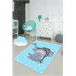 ASIR Conceptum Hypnose Elephant Sleep Multicolor Hall Carpet