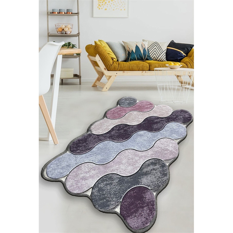 ASIR Conceptum Hypnose Circle - Purple Lilac, Anthracite Carpet