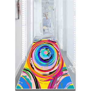 ASIR Conceptum Hypnose Diametro Djt Multicolor Hall Carpet