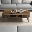 ASIR Hanah Home Eyll - Walnut Coffee Table