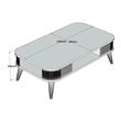 ASIR Hanah Home Eyll - Walnut Coffee Table