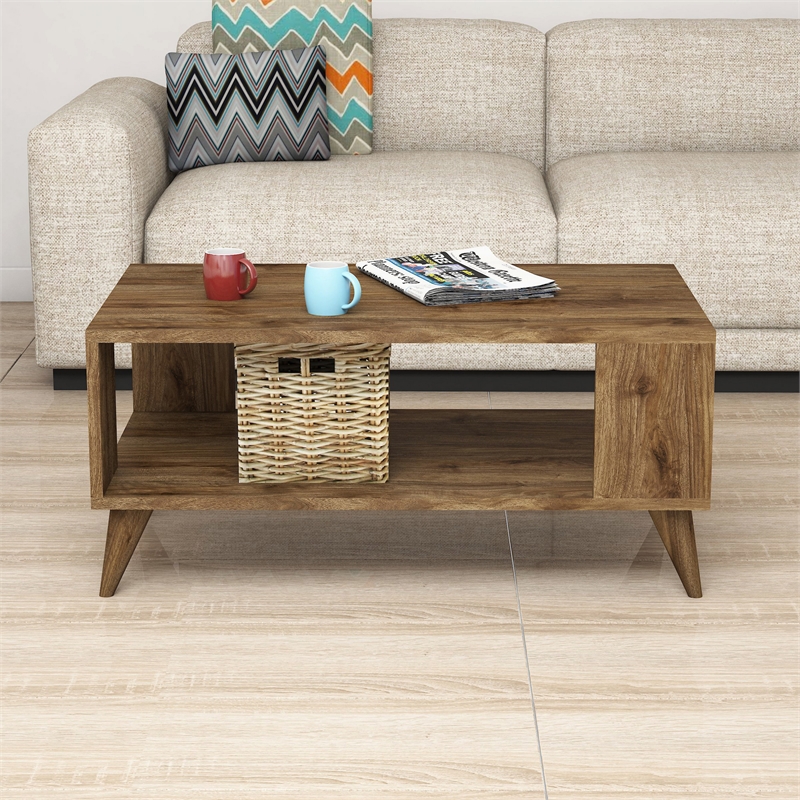 ASIR Hanah Home City 2022 Walnut Coffee Table