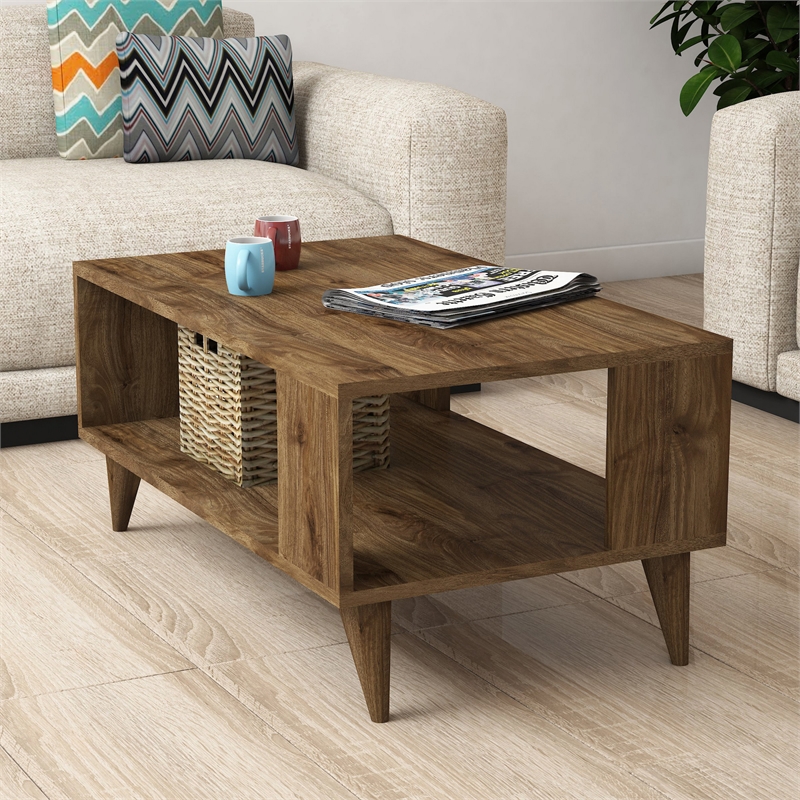 ASIR Hanah Home City 2022 Walnut Coffee Table