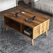 ASIR Hanah Home Exxen - 2072 Hat Walnut Coffee Table