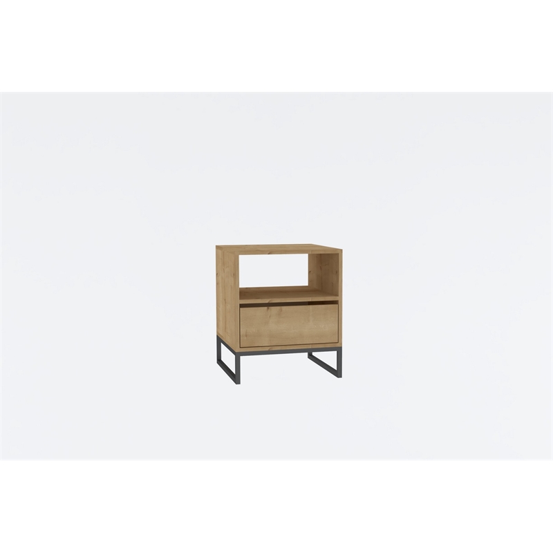 ASIR Hanah Home Lindau - Sapphire Nightstand
