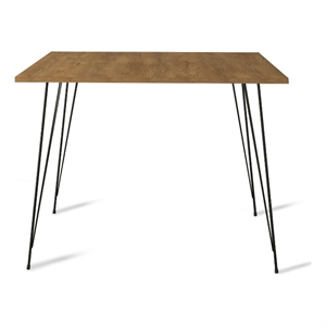 ASIR Hanah Home Sandalf Square - Caucasian Oak Caucasian Oak Table