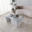 ASIR Hanah Home Escape - White Coffee Table