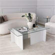 ASIR Hanah Home Escape - White Coffee Table