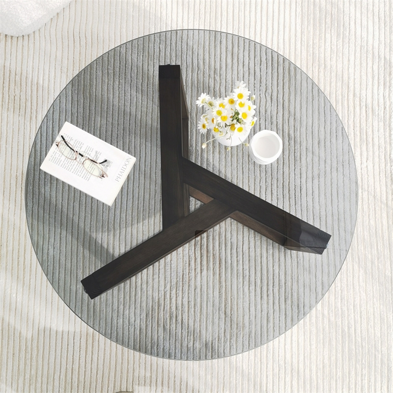 ASIR Hanah Home Miro - Fume Coffee Table