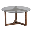 ASIR Hanah Home Miro - Fume Coffee Table