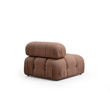 ASIR Atelier Del Sofa Bubble O1 - Brown Bouclette Brown 1-Seat Sofa