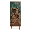 ASIR Hanah Home Just Home Bisiklet Multicolor Multi Purpose Cabinet