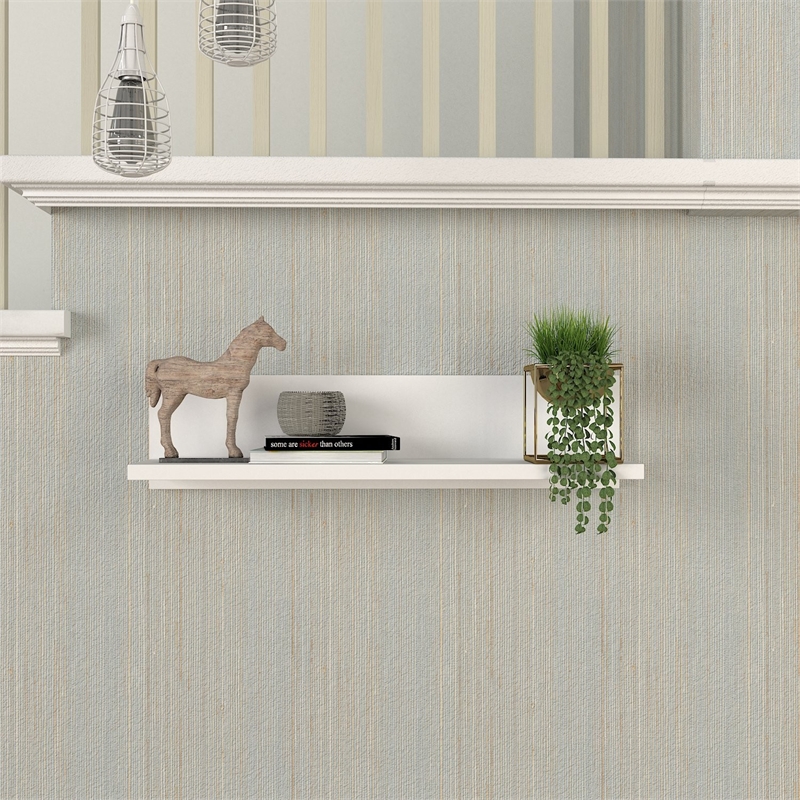 ASIR Hanah Home Novella K5 - White Wall Shelf