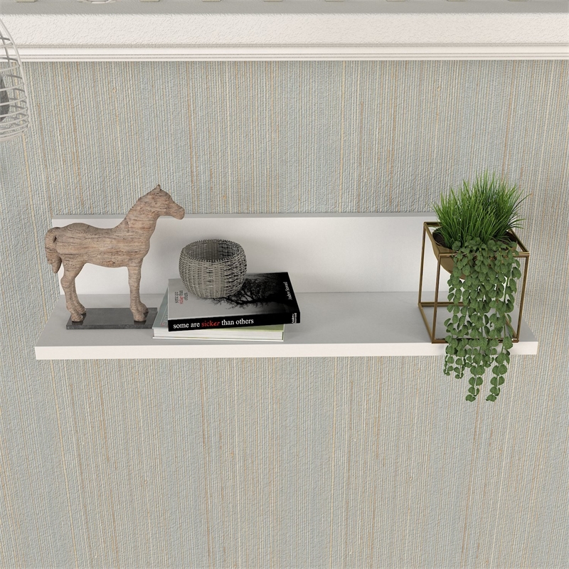 ASIR Hanah Home Novella K5 - White Wall Shelf