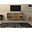 ASIR Hanah Home One - Oak TV Stand Engineered Wood