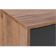 ASIR Hanah Home Cordoba Walnut Anthracite Console