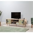 ASIR Hanah Home Truva - 727 Sonoma Oak TV Stand