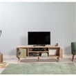 ASIR Hanah Home Truva - 727 Sonoma Oak TV Stand