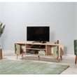 ASIR Hanah Home Truva - 727 Sonoma Oak TV Stand