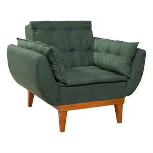 ASIR Atelier Del Sofa Fiona Berjer - Green Wing Chair