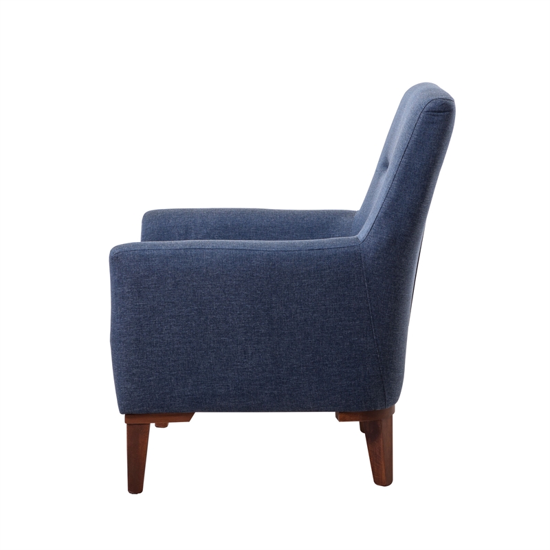 ASIR Atelier Del Sofa Liones 27 - Dark Blue Dark Blue Wing Chair