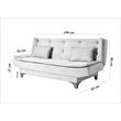 ASIR Atelier Del Sofa Kelebek - Rock 3-Seat Sofa-Bed