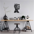 ASIR Wallity Tree Man - 317 Black Decorative Metal Wall Accessory